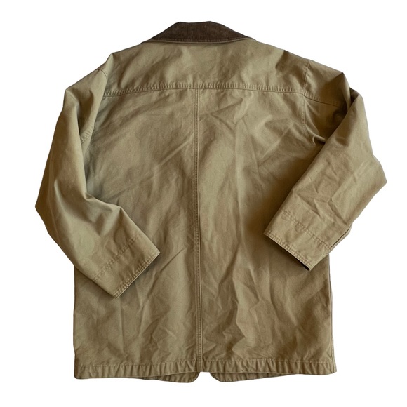 SOLD L. L. Bean Mens Original Field Canvas Barn Jacket Flannel Lining M - Picture 10 of 12